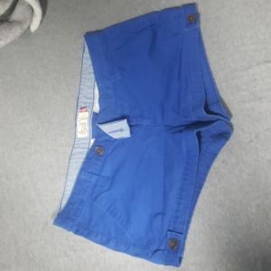 Blue Women Shorts